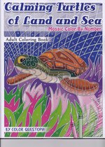 Calming Turtles of Land and Sea Color by Number Coloring Book - Color Questopia - Kleuren op nummer voor volwassenen