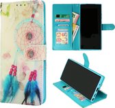 Coque imprimée Samsung Galaxy S20 FE - Etui portefeuille - Porte-cartes et languette magnétique - Dromenvanger -rêves