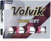 Volvik Vivid Soft Mat WIt 12 golfballen