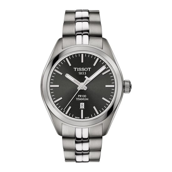 Tissot T-Classic PR100 horloge - Grijs | bol.com