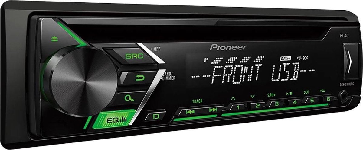 Autoradio Pioneer DEH-S101UB avec tuner RDS CD USB Android + télécommande |  bol