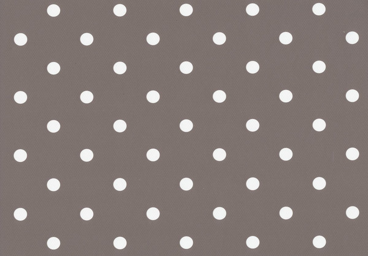 Plakfolie-Plakplastic dots taupe