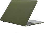 Apple MacBook Air 13 (2018-2020) Case - Mobigear - Matte Serie - Hardcover - Dark Green - Apple MacBook Air 13 (2018-2020) Cover