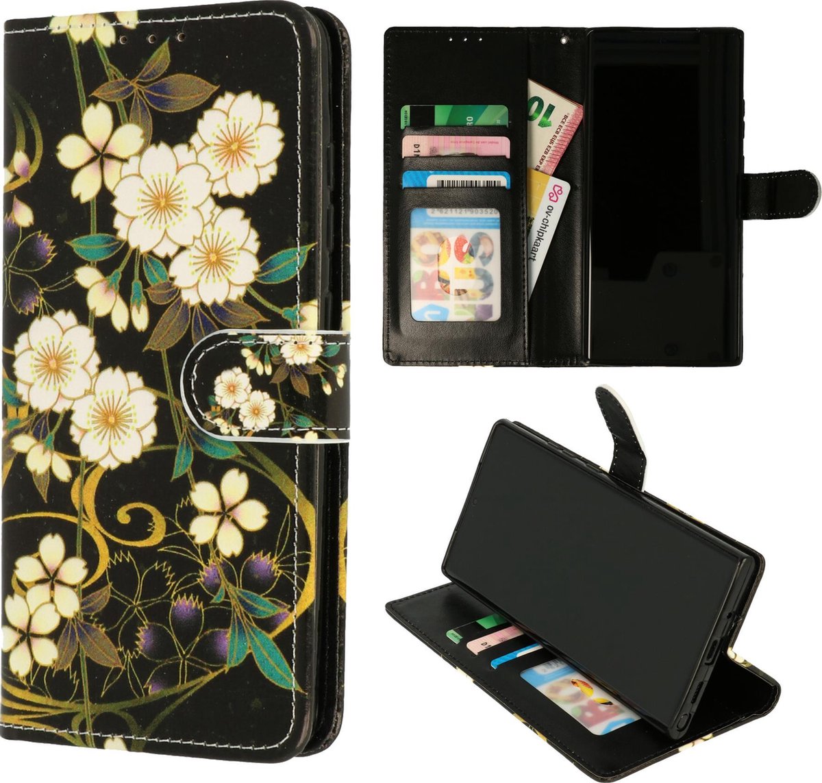 Samsung Galaxy S20 Hoesje met Print - Portemonnee Book Case - Kaarthouder  &... | bol.com