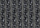 Vliegengordijn-deurgordijn- Orchidea 100x240 cm tra/zwart