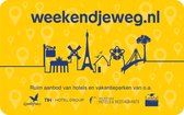 Weekendjeweg.nl Cadeau Card €100 - enveloppe verpakking