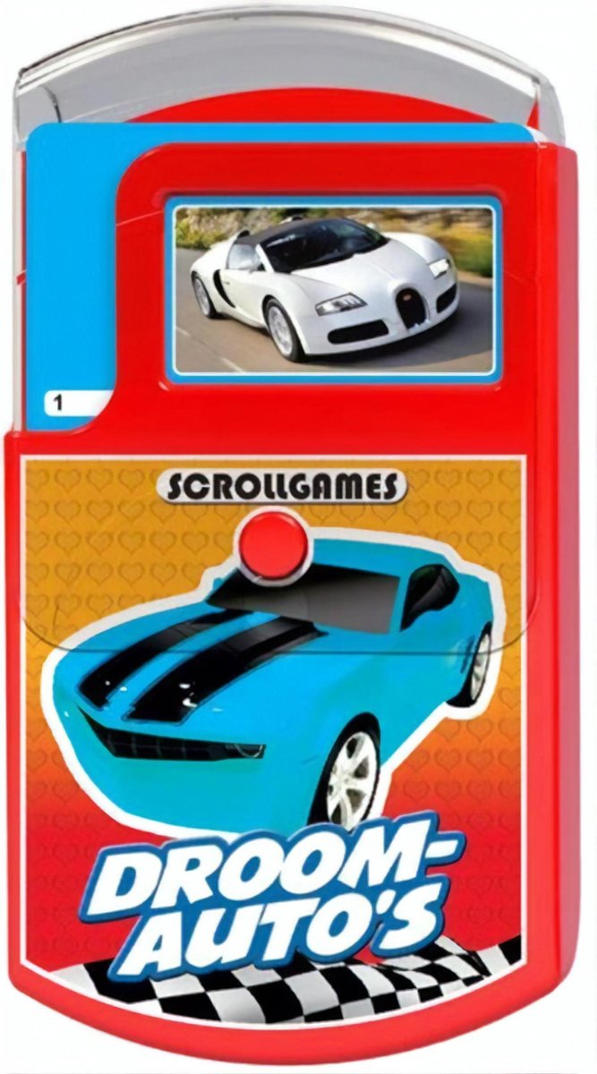 Nova Carta Droomauto's Quizspel - Scrollgame voor 1-6 spelers - Vanaf 6 jaar