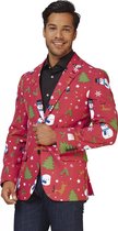 OppoSuits Christmaster Jacket only (+tie) - Heren Blazer - Kerst - Maat: EU 46