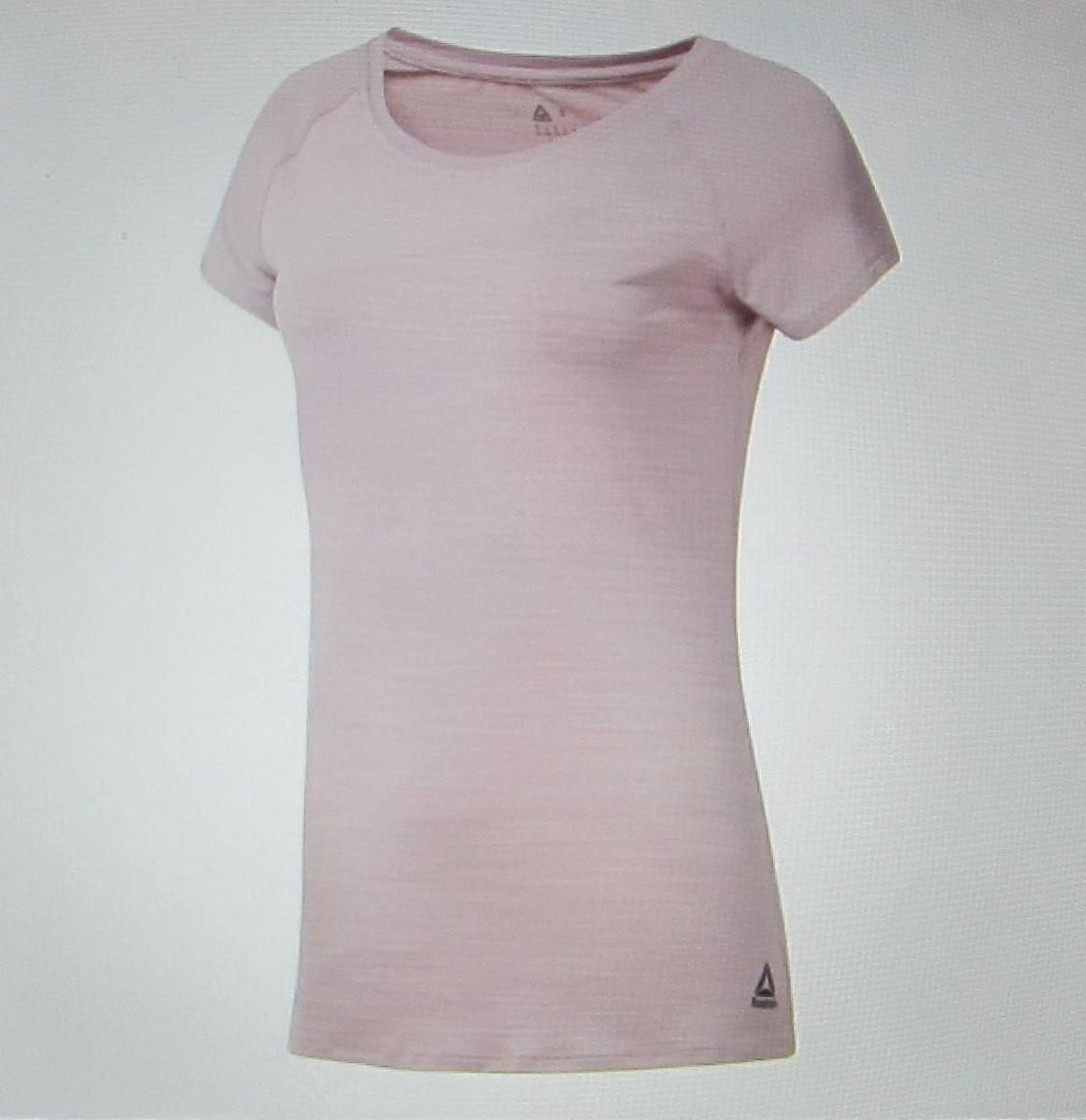 Reebok Women’ ACTIVCHILL Vent T-Shirt- Doordrenkte Lilac Roze