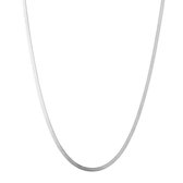 Ketting flat elegance zilver