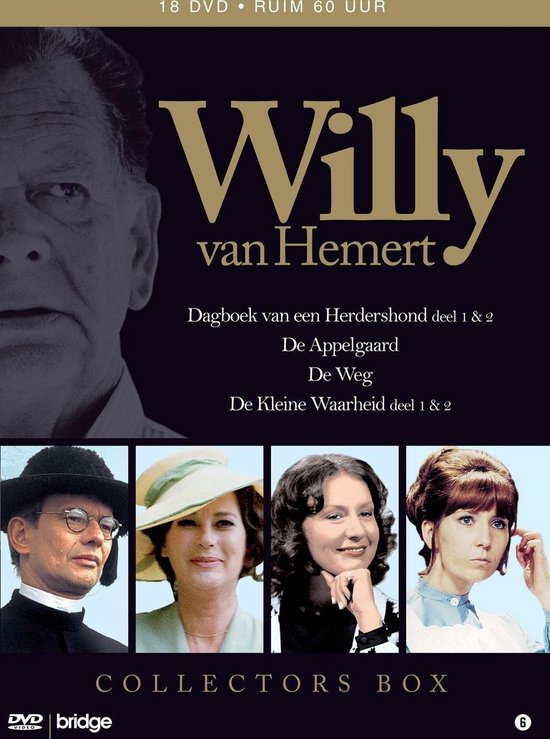 Willy van Hemert Collectie: Dagboek van een Herdershond + De Appelgaard + De Weg + De Kleine Waarheid (18 DVD Box Set)