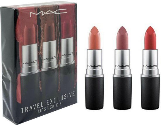 Coffret cadeau de rouge à lèvres Exclusive voyages MAC Cosmetics -  813-626-108 | bol.com