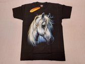 Rock Eagle Shirt: Wit Paard (Medium)