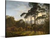 Schilderij Italiaans landschap op Dibond | Aluminium | Trendy Classic - 40x60cm