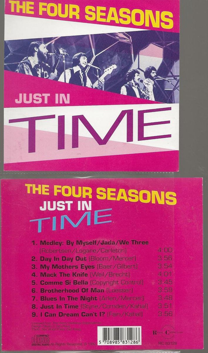 The Four Seasons - Just In Time