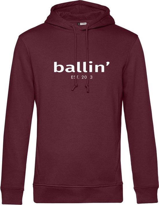 Ballin Est. 2013 - Sweats à capuche pour hommes Sweat à capuche Basic - Rouge - Taille XL