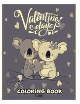 valentine day coloring book