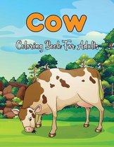 Cow Coloring Book For Adults