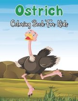 Ostrich Coloring Book for Kids