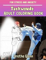 TAEKWONDO Adult coloring Taekwondo for stress and anxiety