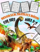 dinosaur activity book for kids ages 5-9