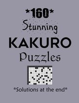 160 Stunning Kakuro Puzzles - Solutions at the end