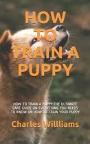 How to Train a Puppy: How to Train a Puppy