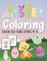 Easter Coloring Book For Kids Ages 4-8: easter gifts
