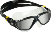 Aquasphere Vista - Zwembril - Volwassenen - Silver Mirrored Lens - Grijs/Zwart