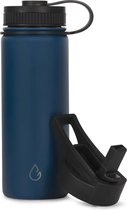 Wattamula - PRO Eco Drinkfles - RVS - Blauw - 530 ml
