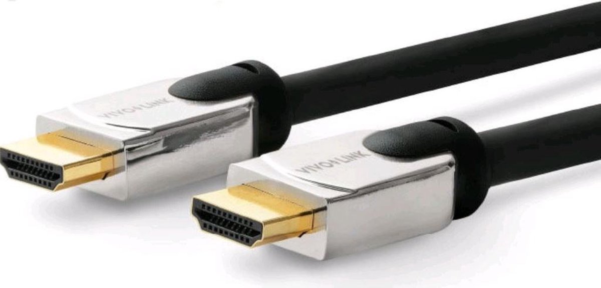 Vivolink PROHDMIHDM15, High Performance and High Speed HDMI 10.2Gbit Cable with Ethernet and Metal Housing.