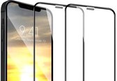 2 Stuks iPhone 12 mini 20D screenprotector glas -Edge to Edge Gehard Glas - extra strek en helder - Case friendly tempered glass 20D screen protector
