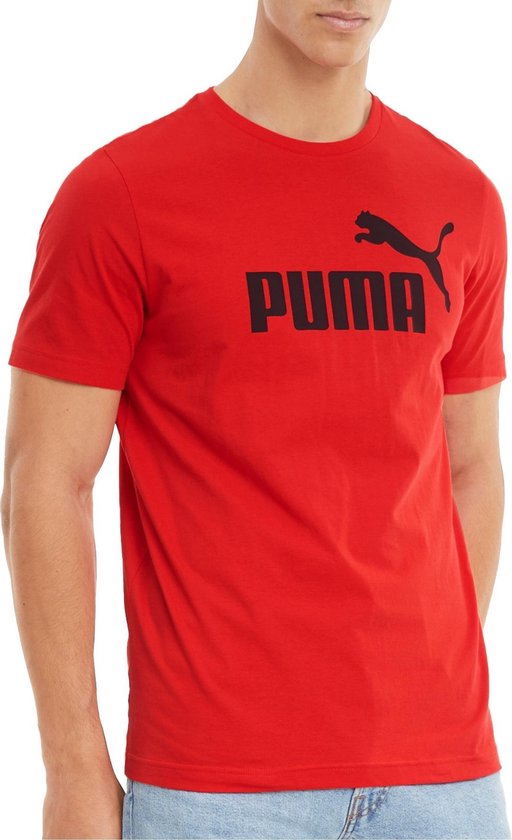 Puma Essentials heren sport T-shirt rood - Maat M