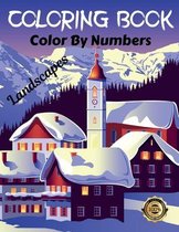 Coloring Book Color by Numbers Landscapes