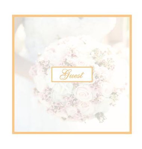 Guest Book for Wedding - cover