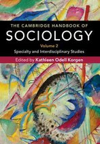 The Cambridge Handbook of Sociology 2 Volume Paperback Set-The Cambridge Handbook of Sociology