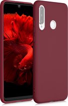 kwmobile telefoonhoesje geschikt voor Huawei P30 Lite - Hoesje voor smartphone - Back cover in rabarber rood