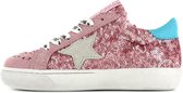 Shoesme Vulcanised Meisjes Sneakers - Roze - Maat 30