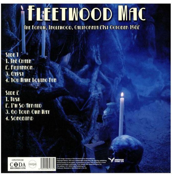 Never Break The Chain Blue Vinyl, Fleedwood Mac Muziek