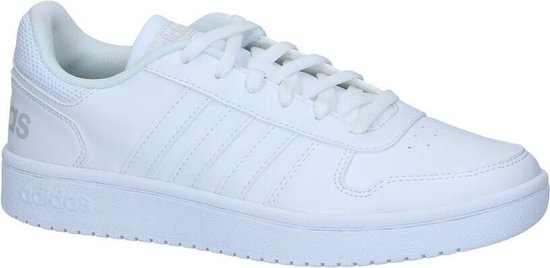 Lastig bruid Onderverdelen Witte Sneakers adidas Hoops 2.0 Dames 44 | bol.com