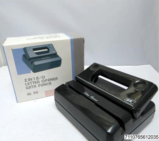 2 in 1 perforator en briefopener