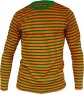 Kruikenstad dorus trui | oranje - groen | Maat S