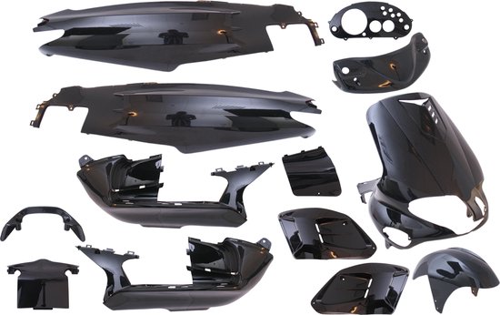 Kappenset Gilera Runner Zwart EDGE tot bouwjaar 08-2005 | bol.com