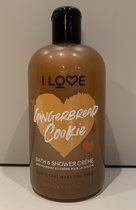 Gingerbread Cookie - Bath and Shower Crème - 500 ml.