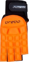 Brabo F4.1 Hockey  Sporthandschoenen - Unisex - oranje/zwart