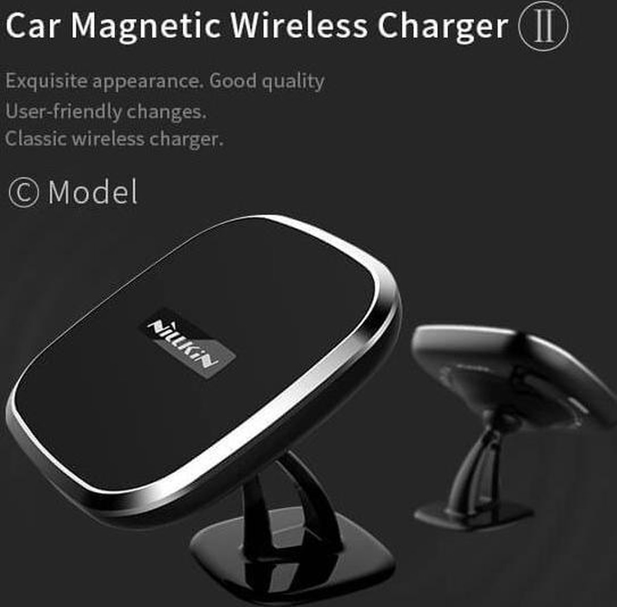 Nillkin Wireless Charger Magnetische Auto houder - II-C | bol.com