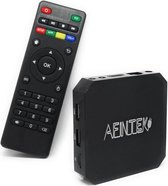 Afintek TV Box Android 10 met Keyboard - 2/16GB