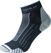 Odlo Socks short RUNNING BTS Black/White - Maat 36/38