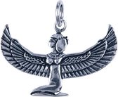 Zilveren Godin Isis ketting hanger