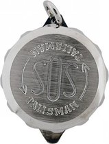 Zilveren SOS Talisman ketting hanger - zonder ketting